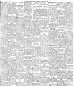 Cork Examiner 21.01.1919 First Dail Eireann
