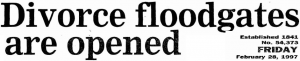 Family Divorce Act 1996 comes into affect Irish Examiner 27.01.1997