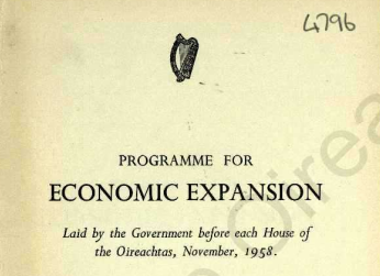 Programme for economic expansion TK Whitaker