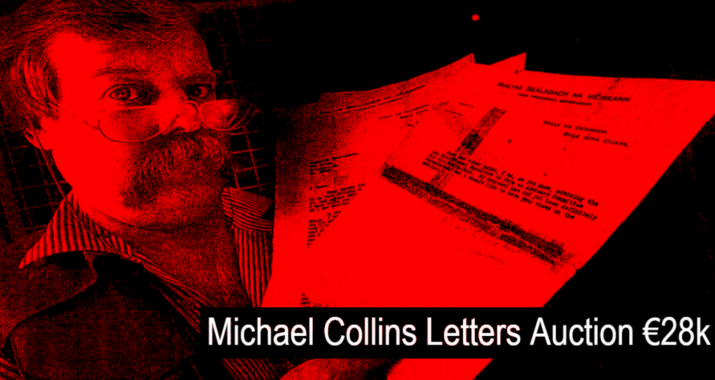 Michael Collins letter fetches 28,000 euro