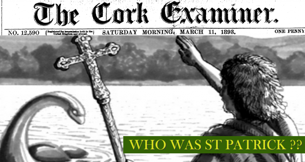 Cork Examiner 11 March 1893 Who was St Patrick