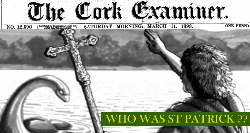 Cork Examiner 11 March 1893 Who was St Patrick