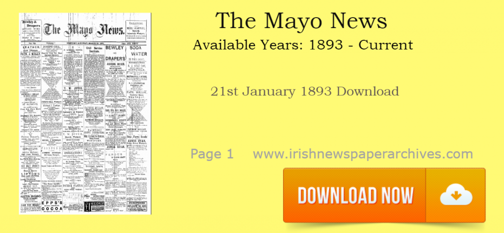 The Mayo News Newspaper Archive