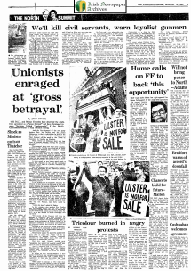 Irish Independent 16.November.1985