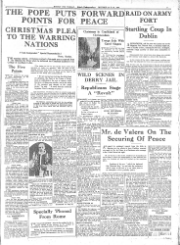 Irish Independent 1905-current Tuesday December 26 1939 reduced