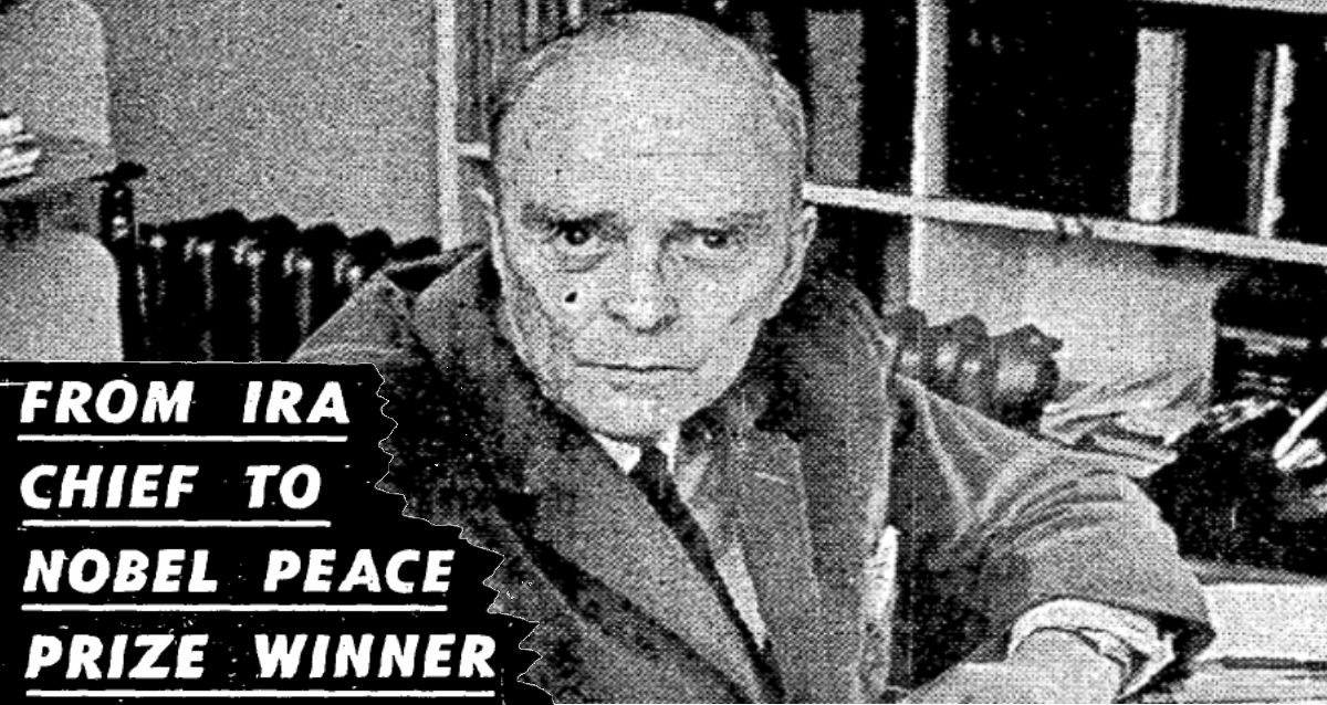 Sean MacBride Awarded Nobel Peace Prize 10.December.1974 | Irish News Archives