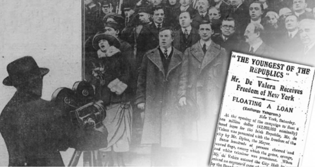 Eamon de Valera Freedom of New York January 1920