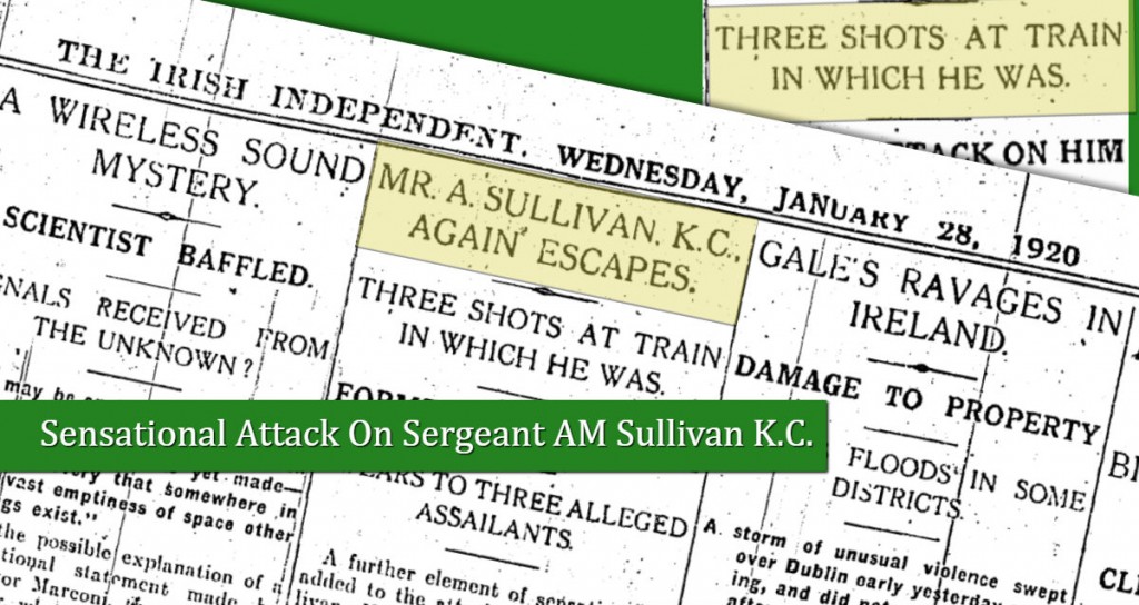 Sergeant AM Sullivan K.C second attack