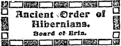 Ancient Order of hibernians