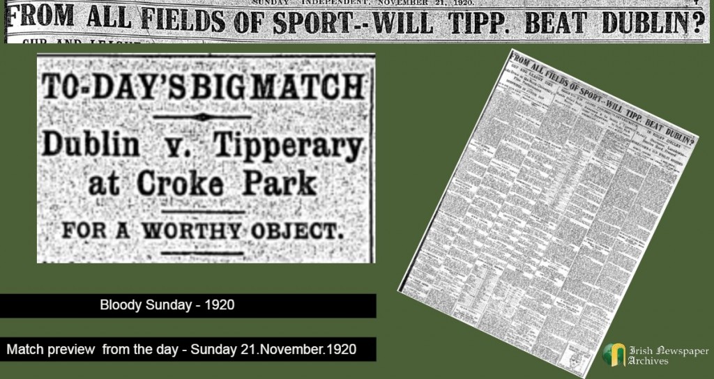 Bloody Sunday 21.November.1920 