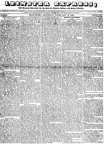 Leinster Express 18 February 1832