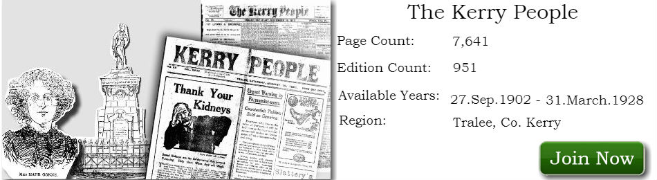 Kerry People Newspaper Archive available on Irish Newspaper Archives