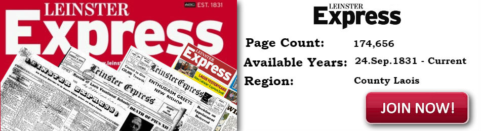 Lesinter Express Newspaper Archive available on Irish Newspaper Archives